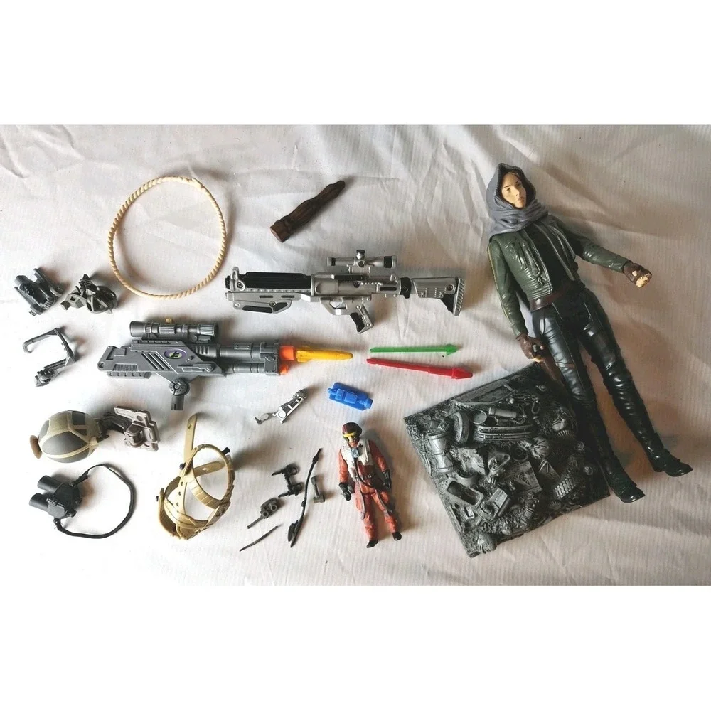 20+ Lot STAR WARS Accessories, Sergeant‎ Jyn Erso 10.5